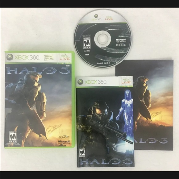 Halo 3 Xbox 360 Game TESTED COMPLETE With MANUAL And POSTER - Picture 13 of 14